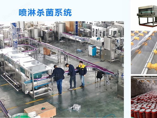 全自動化果蔬汁飲料灌裝包裝生產線設備