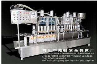 廣東知名全自動果汁果粒飲料灌裝機 隆昌制造 廣東省揭陽市揭東縣隆昌食品機械廠 隆昌懸掛式